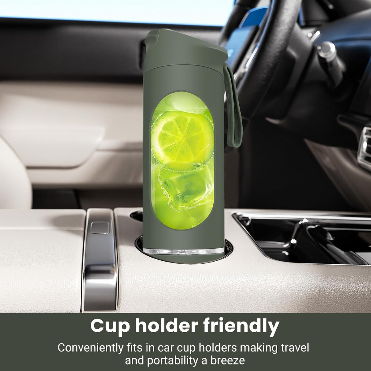 Portable Personal Blender 500ml – USB-C Rechargeable, Ice Crushing
