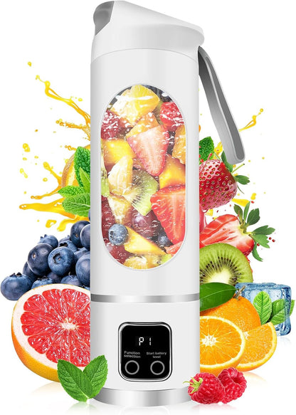 Portable Personal Blender 500ml – USB-C Rechargeable, Ice Crushing