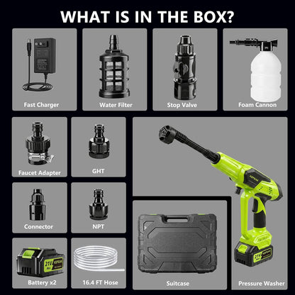 Cordless Pressure Washer – 1450 PSI