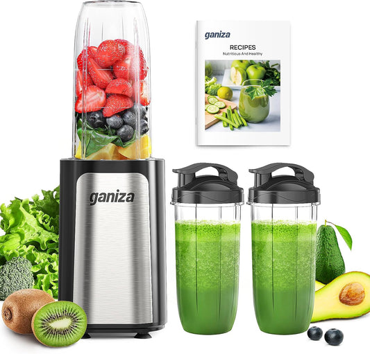 900W Personal Blender for Smoothies & Shakes with 3 Cups