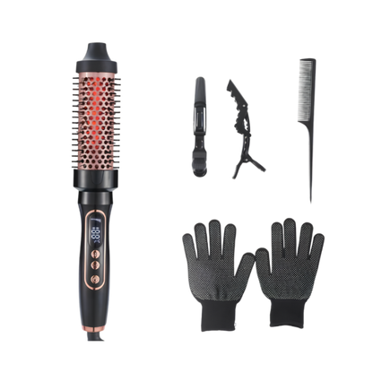 Ladies Straight Hair Comb Electric Curling Iron